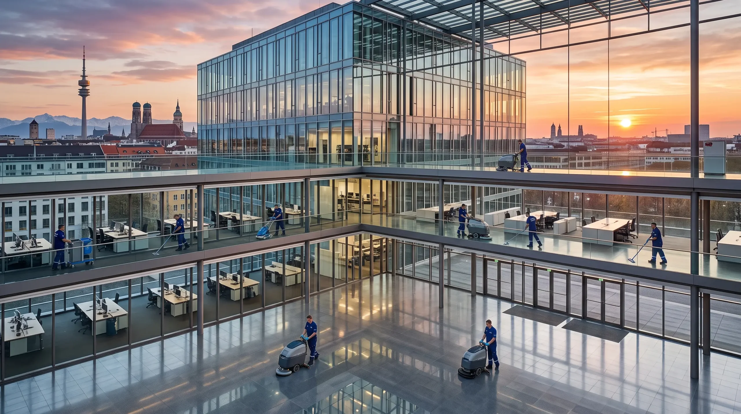 Regelmäßige Reinigung München